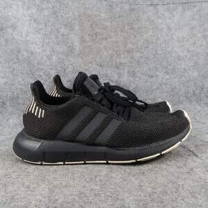 Adidas Shoes Womens 7.5 Swift Run Sneakers Athletic Trainer Casual Comfort Black
